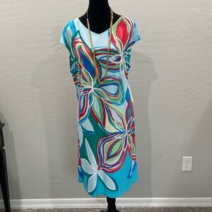 Chico's Multicolor Floral Dress